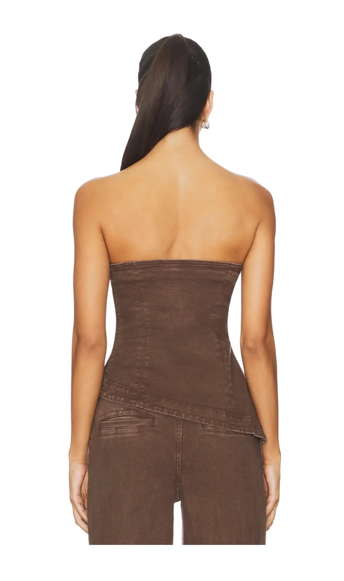SOVERE Zyra Bodice & Jean Brown Size S - Image 4