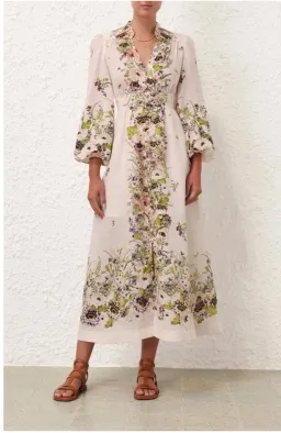 Zimmermann Halliday Plunge Midi Size 0 for rent on The Volte - image 1