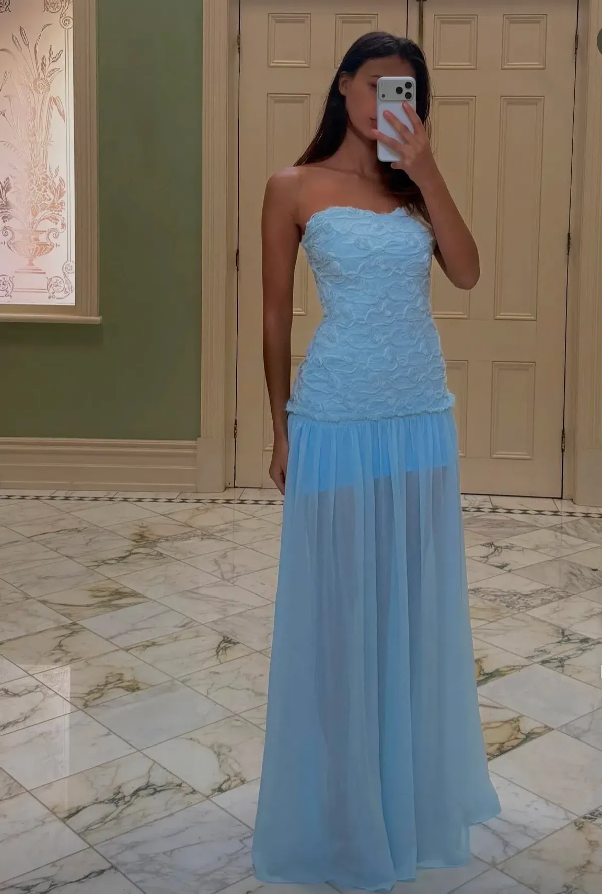 Jefre Sèi Renata dress bay blue XS - Image 2