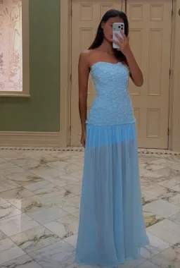 Jefre Sèi Renata dress bay blue XS for rent on The Volte - image 2