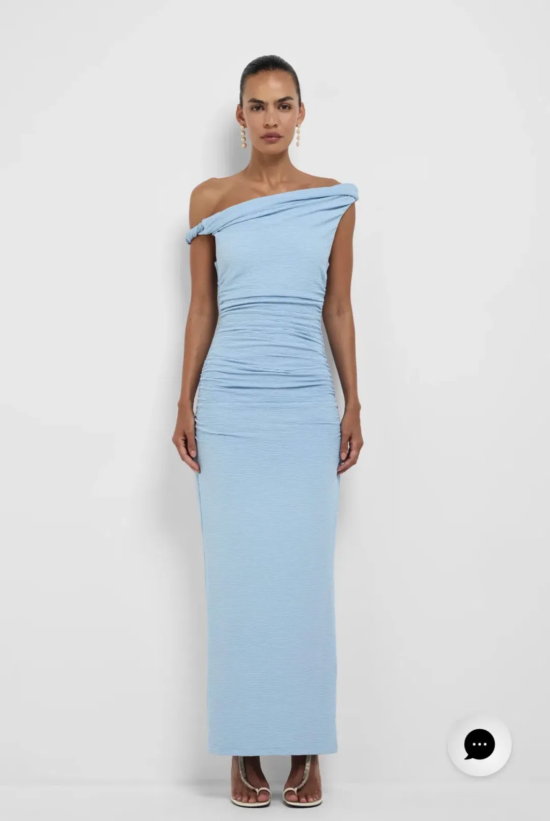 Sheike Athena Dress in mist sz 14 for rent on The Volte - main image