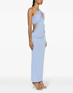Christopher Esber Carina Interlinked Dress Blue Size 6 for rent on The Volte - image 2