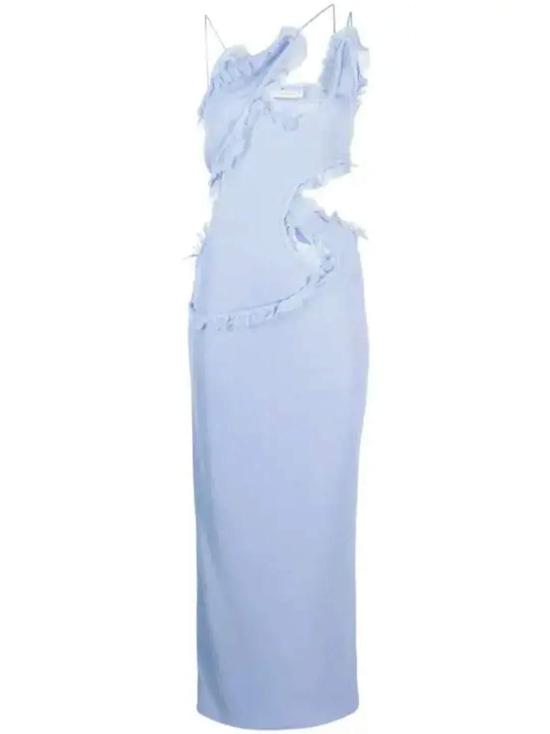 Christopher Esber Carina Interlinked Dress Blue Size 6 for rent on The Volte - main image