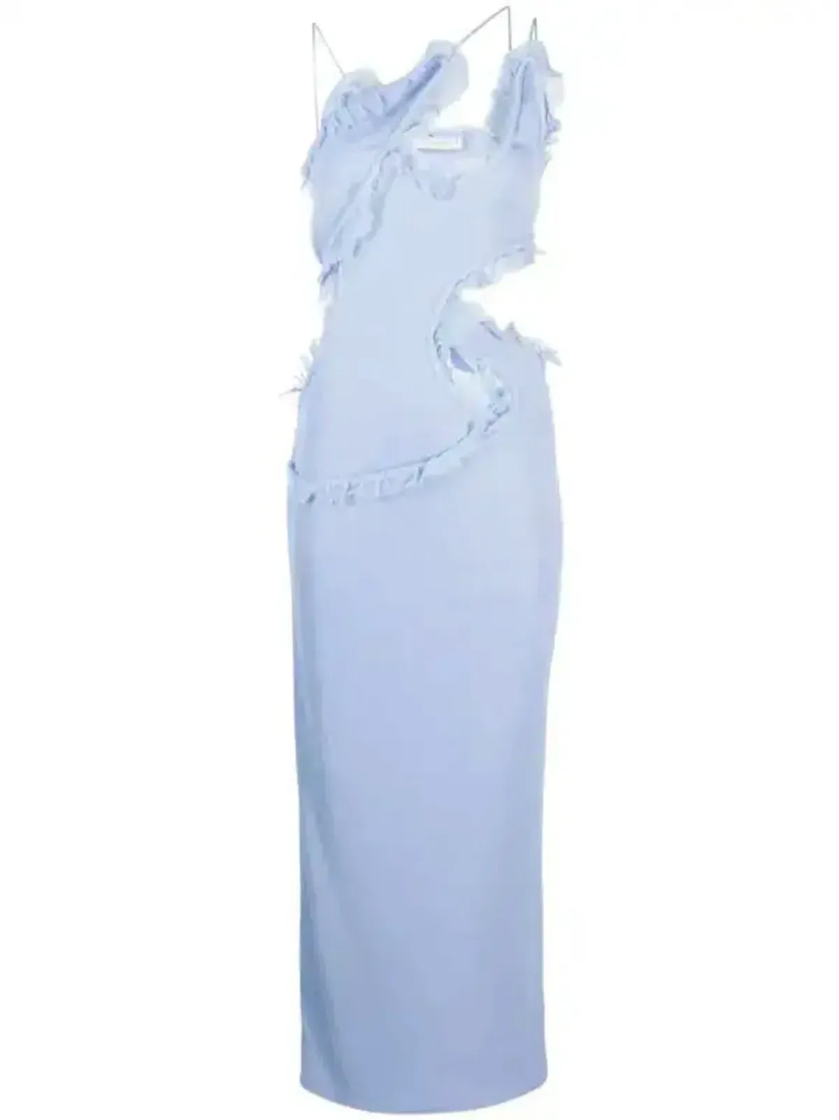 Christopher Esber Carina Interlinked Dress Blue Size 6 - Image 5