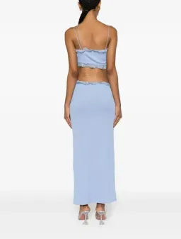 Christopher Esber Carina Interlinked Dress Blue Size 6 for rent on The Volte - image 3