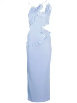 Christopher Esber Carina Interlinked Dress Blue Size 8 for rent on The Volte - image 4