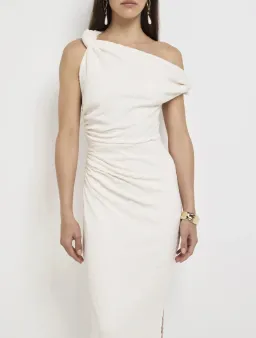 Sheike Willow Midi Dress Ivory White Sz14 for rent on The Volte - image 8