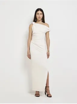 Sheike Willow Midi Dress Ivory White Sz14 for rent on The Volte - image 6
