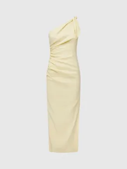 Sheike Kennedy Dress in Limoncello for rent on The Volte - image 3