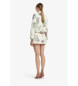 Leo Lin Louisa Louisa Jacket and Nori Mini Skort Set in Posy Print Snow Size AU12 for rent on The Volte - image 3