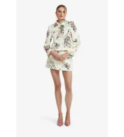 Leo Lin Louisa Louisa Jacket and Nori Mini Skort Set in Posy Print Snow Size AU12 for rent on The Volte - image 1