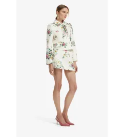Leo Lin Louisa Louisa Jacket and Nori Mini Skort Set in Posy Print Snow Size AU12 for rent on The Volte - image 2