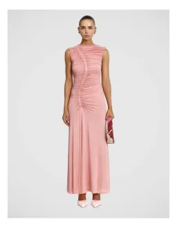 Acler Gillan Maxi Dress in Rose Petal size 6 for rent on The Volte - image 1