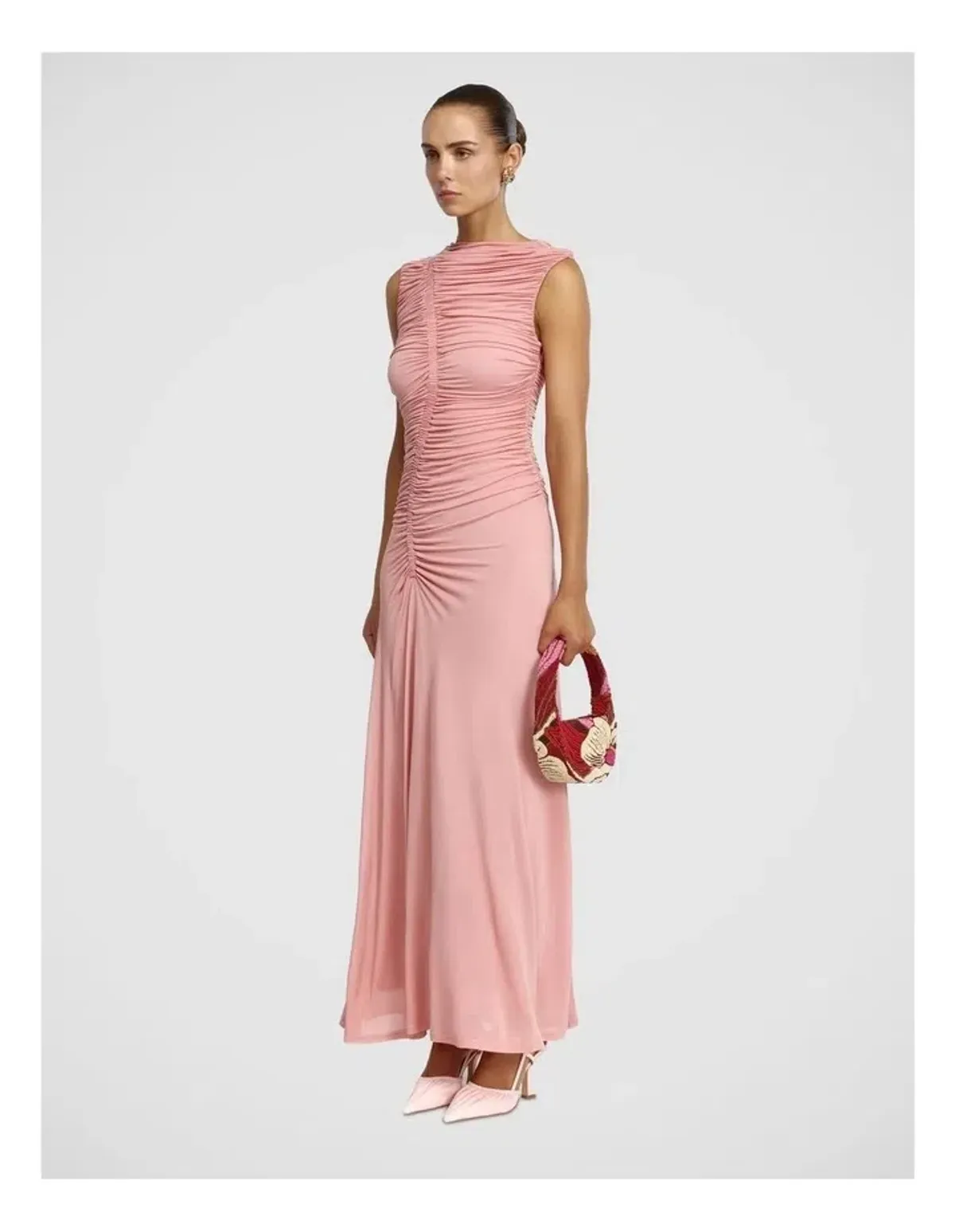 Acler Gillan Maxi Dress in Rose Petal size 6 - Image 2