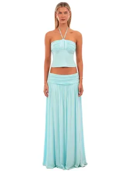 I AM DELILAH Mariella Halter Top & Maxi Skirt. Size S / 8-10 AU for rent on The Volte - image 1