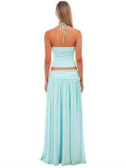I AM DELILAH Mariella Halter Top & Maxi Skirt. Size S / 8-10 AU for rent on The Volte - image 6
