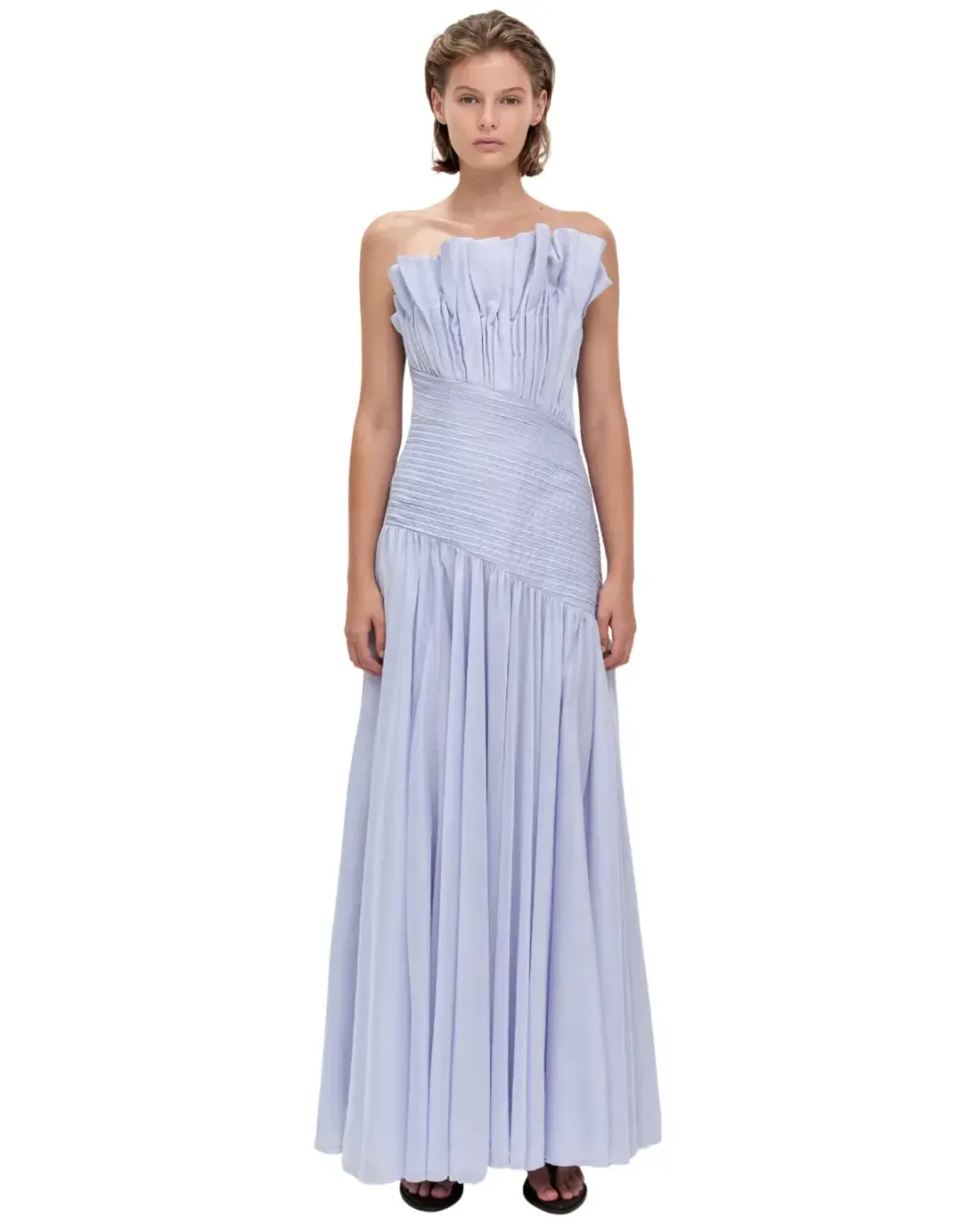 BRAND NEW 🩵 AJE Aquiline Gown – French Blue – Size AU 12 Maxi Dress 🩵 for rent on The Volte - main image