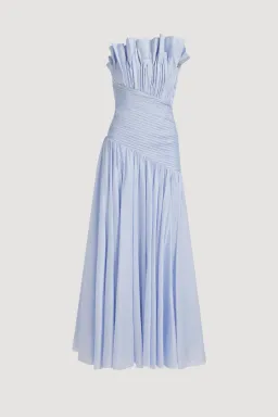 BRAND NEW 🩵 AJE Aquiline Gown – French Blue – Size AU 12 Maxi Dress 🩵 for rent on The Volte - image 10