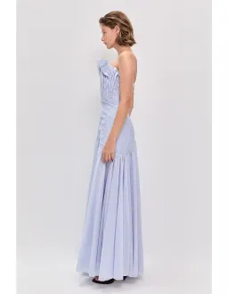 BRAND NEW π©΅ AJE Aquiline Gown β French Blue β Size 14 Maxi Dress π©΅ for rent on The Volte - image 4