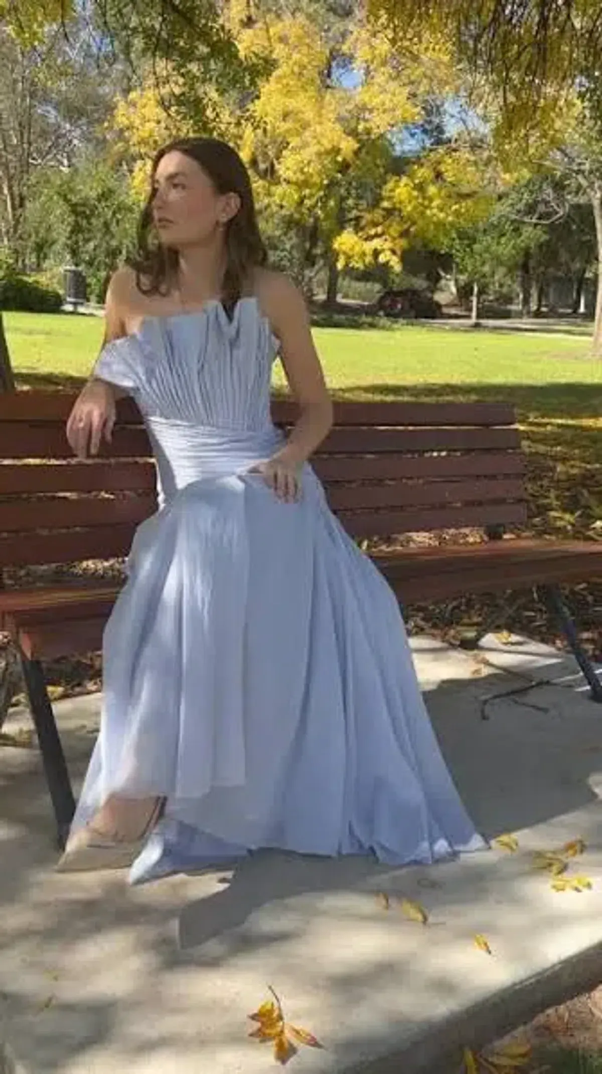 BRAND NEW 🩵 AJE Aquiline Gown – French Blue – Size 14 Maxi Dress 🩵 - Image 7