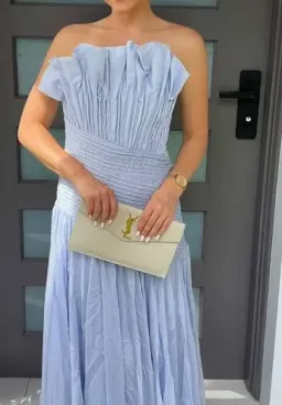 BRAND NEW π©΅ AJE Aquiline Gown β French Blue β Size 14 Maxi Dress π©΅ for rent on The Volte - image 8