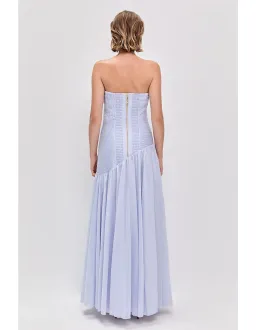 BRAND NEW π©΅ AJE Aquiline Gown β French Blue β Size 14 Maxi Dress π©΅ for rent on The Volte - image 5