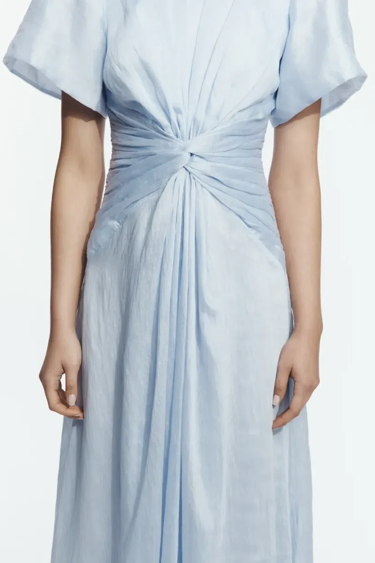 🩵 AJE Movement Midi Dress – Sky Blue – Size AU 8 🩵 - Image 4