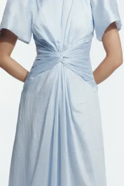 π©΅ AJE Movement Midi Dress β Sky Blue β Size AU 8 π©΅ for rent on The Volte - image 5