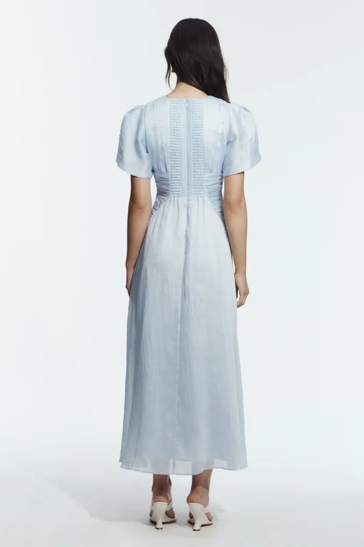 🩵 AJE Movement Midi Dress – Sky Blue – Size AU 8 🩵 - Image 6