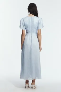 π©΅ AJE Movement Midi Dress β Sky Blue β Size AU 8 π©΅ for rent on The Volte - image 6