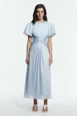 π©΅ AJE Movement Midi Dress β Sky Blue β Size AU 8 π©΅ for rent on The Volte - image 2