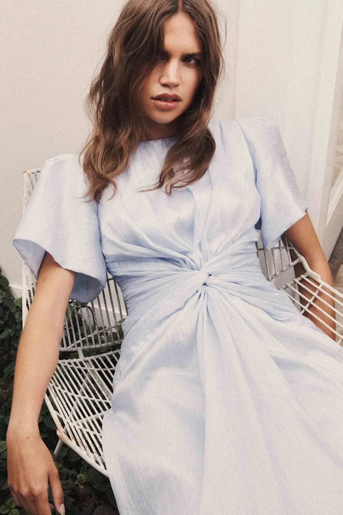 🩵 AJE Movement Midi Dress – Sky Blue – Size AU 8 🩵 - Image 7
