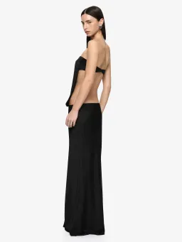 Bec and Bridge Renee Strapless Maxi Dress in Black Size AU 6 for rent on The Volte - image 4