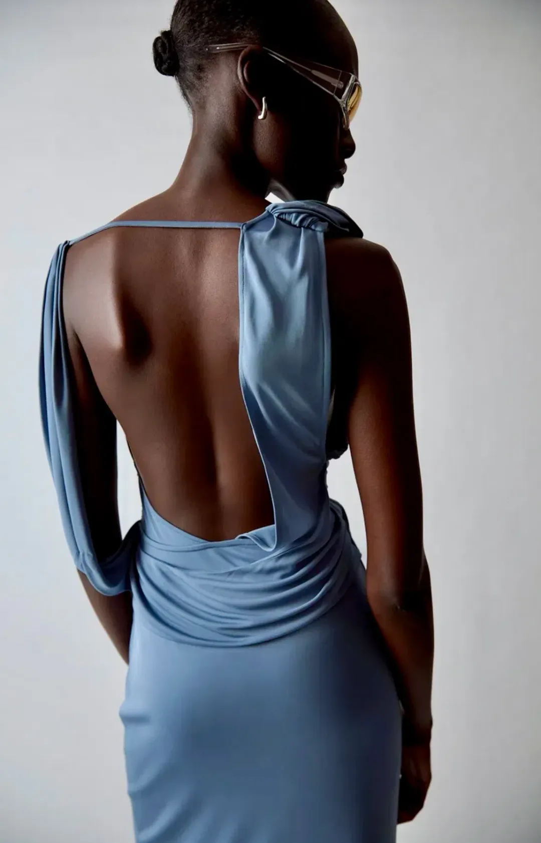 Sir the Label Olenna Twist Low Back Gown size 0 for rent on The Volte - main image