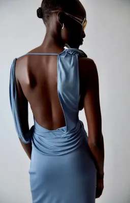 Sir the Label Olenna Twist Low Back Gown size 1 for rent on The Volte - image 2