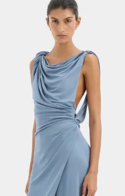 Sir the Label Olenna Twist Low Back Gown size 1 for rent on The Volte - image 4