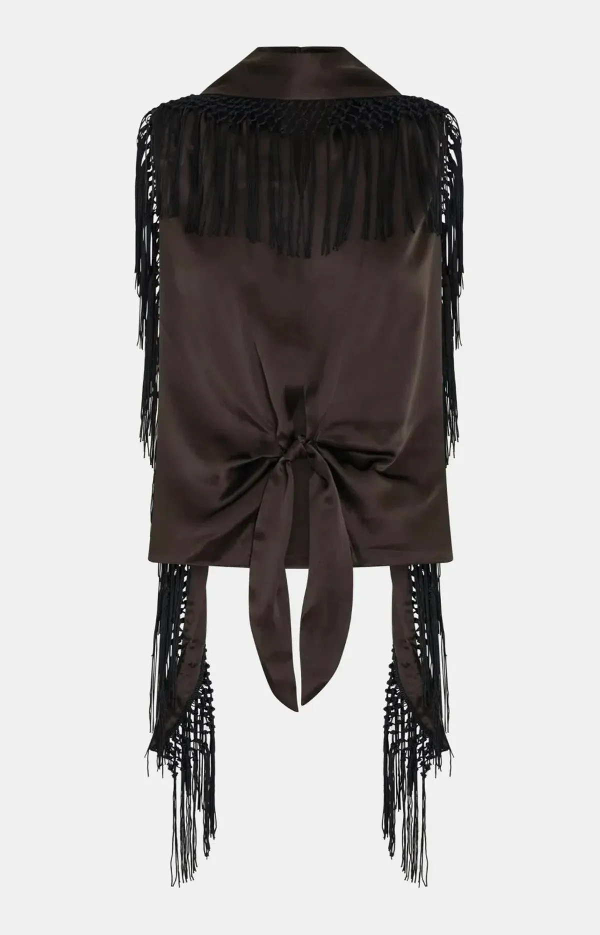 Sir the Label Gabriete Pant and Lula Fringe Tie Top (removable fringe scarf) size 0 - Image 5