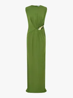 Christopher Esber Cactus Encased Nature Jersey Tank Dress - Size 6 AU for rent on The Volte - image 5