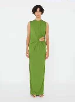 Christopher Esber Cactus Encased Nature Jersey Tank Dress - Size 10 AU for rent on The Volte - image 1