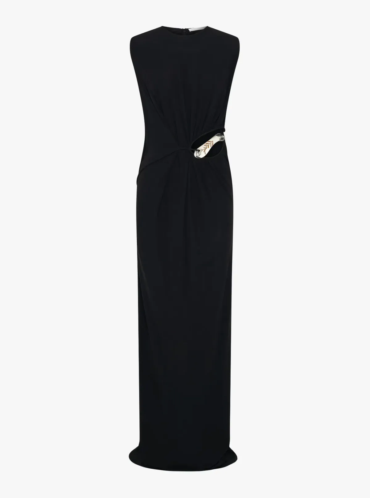 Christopher Esber Black Encased Nature Jersey Tank Dress - Size 10 AU - Image 5