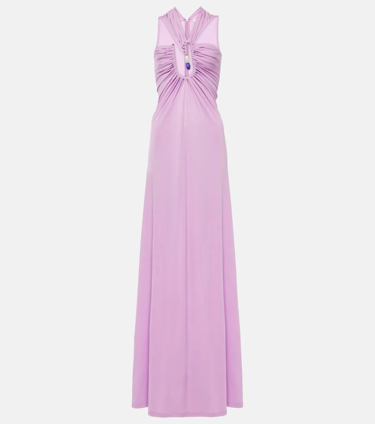 Christopher Esber Pink Tourmaline Helix Crystal Stone Dress - Size 10 AU - Image 4