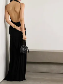 Christopher Esber Black Maico Dress - Size 6 AU for rent on The Volte - image 2