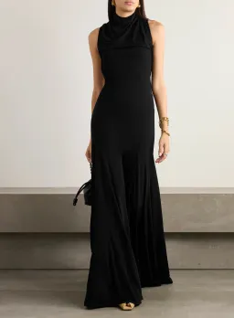 Christopher Esber Black Maico Dress - Size 6 AU for rent on The Volte - image 1