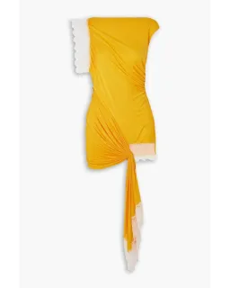 Christopher Esber Mango Galathea Asymmetric Micro Dress - Size 8 AU for rent on The Volte - image 3