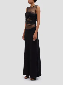 Christopher Esber Black Abysso Volcan Gown - Size 8 AU for rent on The Volte - image 2