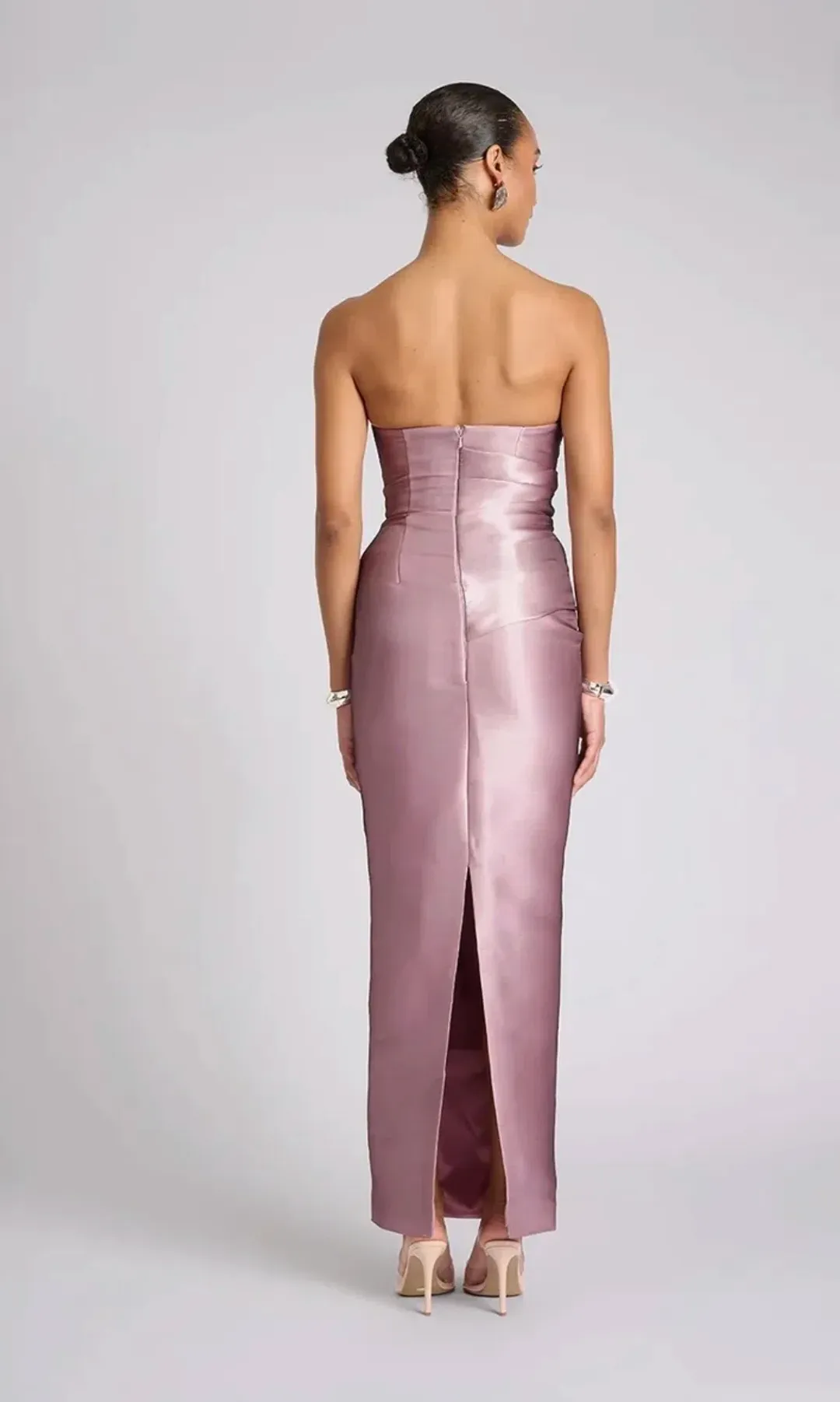 Eliya the label Tatum dress mauve size 8 (S) for rent on The Volte - main image