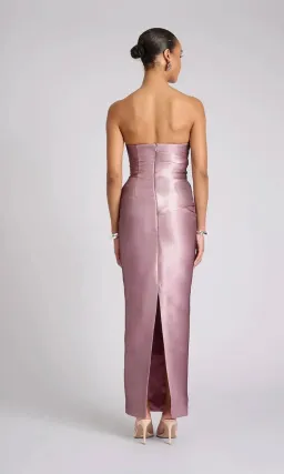 Eliya the label Tatum dress mauve size 8 (S) for rent on The Volte - image 3