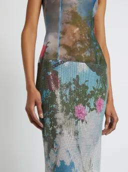Christopher Esber Lucid Garden Print Lucid Viva Dress - Size 8 AU for rent on The Volte - image 6