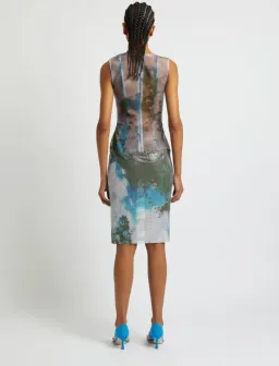 Christopher Esber Lucid Garden Print Lucid Viva Dress - Size 8 AU for rent on The Volte - image 5