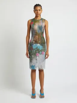 Christopher Esber Lucid Garden Print Lucid Viva Dress - Size 8 AU for rent on The Volte - image 1